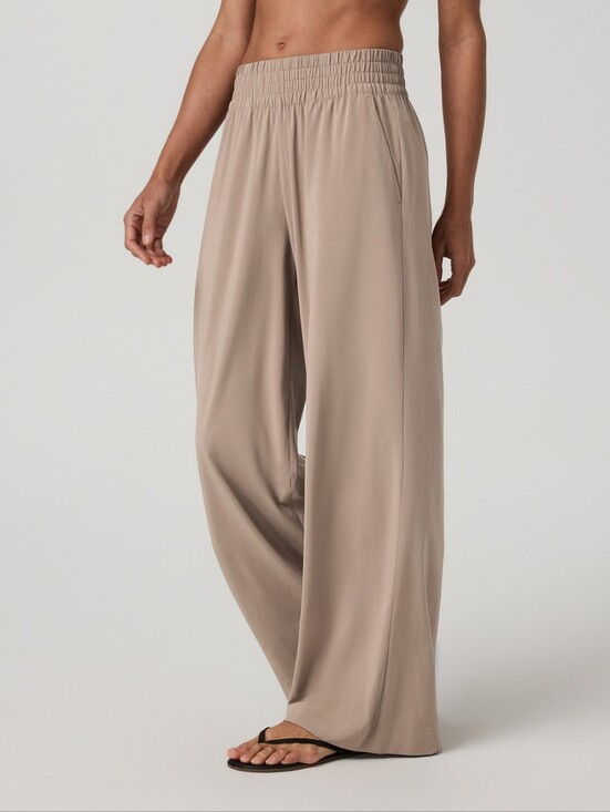 Vuori Pants - Vuori Villa Wideleg Goldenrod Gorpcore Athleisure Pants Womens NWT Sz Small